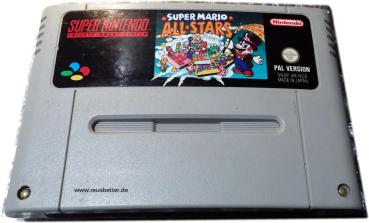SNES Super Mario Allstars - Super Nintendo